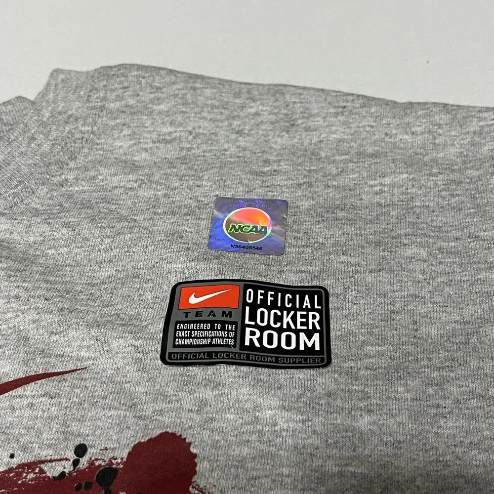 Nike South Carolina 2010 National Champs Mens M Gray Graphic Logo T-shirt NEW